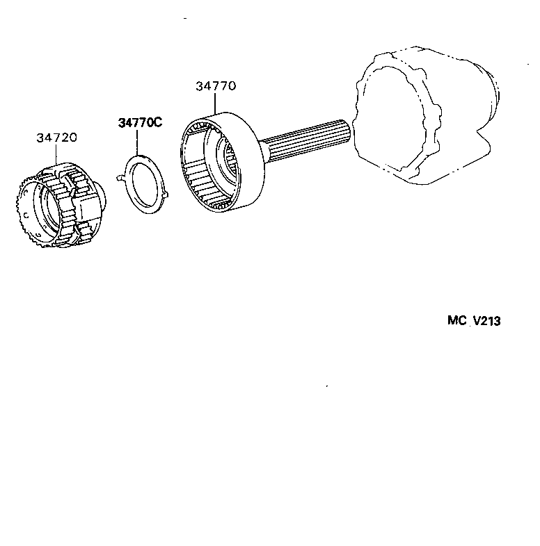  MARK 2 |  FRONT DRIVE CLUTCH GEAR