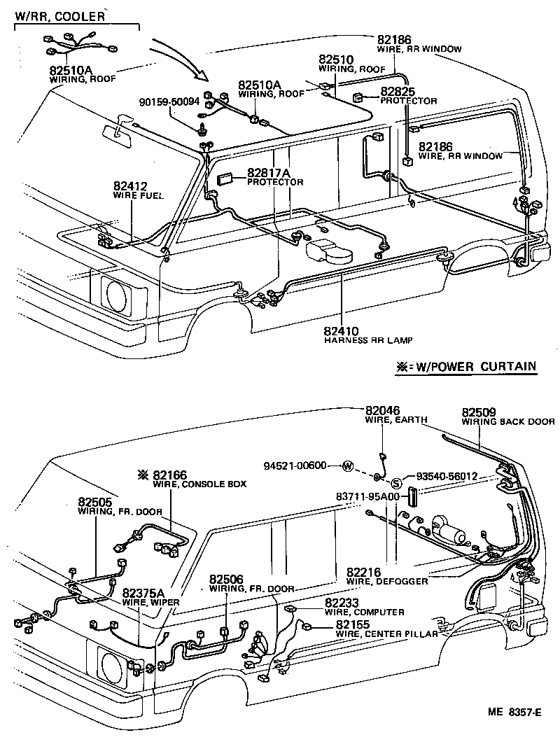  LITE TOWNACE TRUCK |  WIRING CLAMP