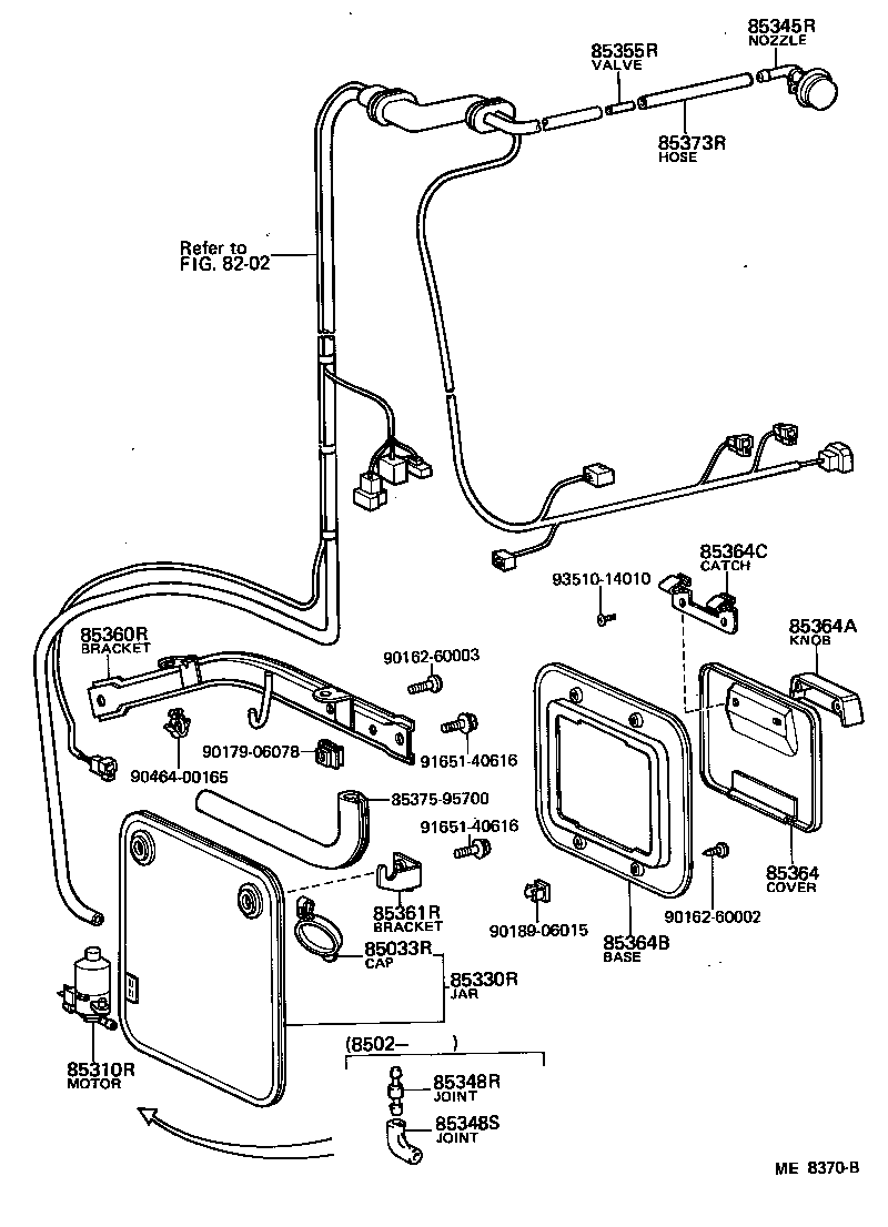  LITE TOWNACE TRUCK |  REAR WASHER