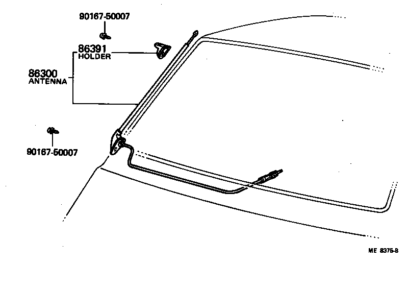  LITE TOWNACE TRUCK |  ANTENNA