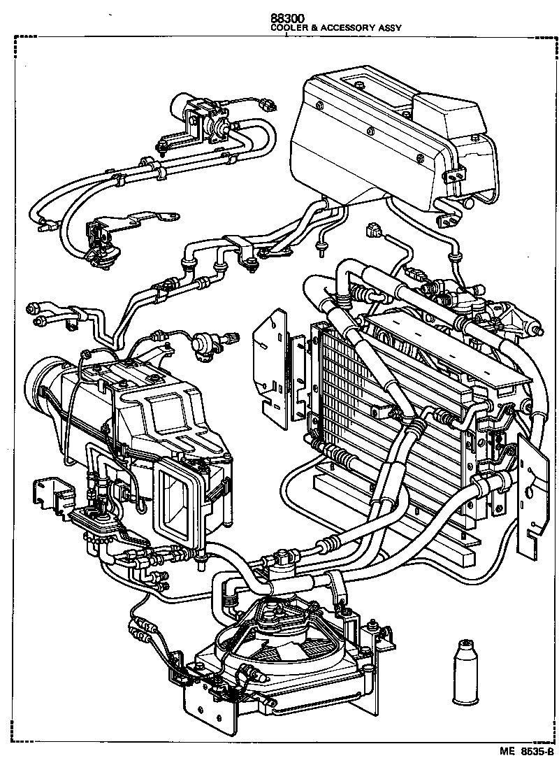  LITE TOWNACE TRUCK |  HEATING AIR CONDITIONING SET