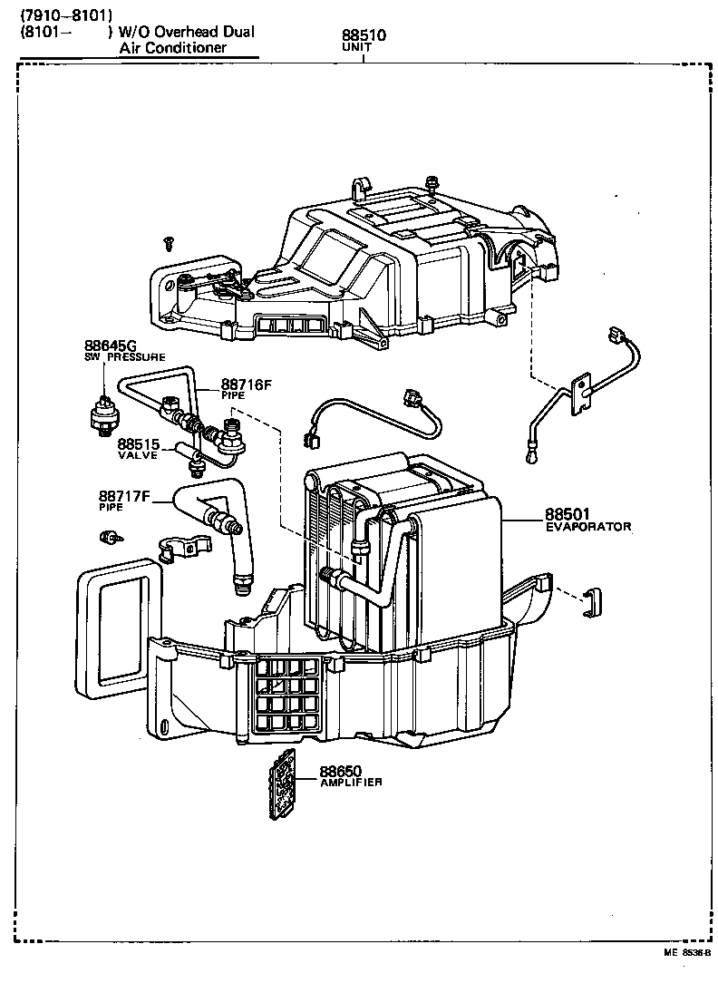  LITE TOWNACE TRUCK |  HEATING AIR CONDITIONING COOLER UNIT