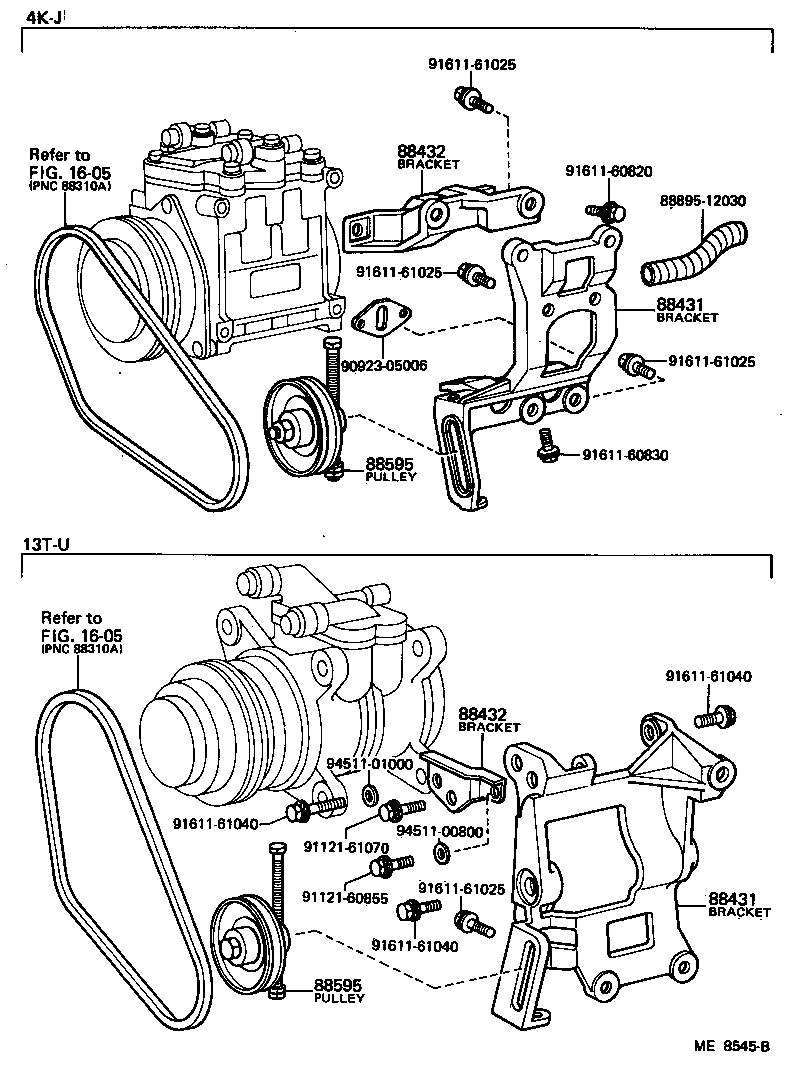  LITE TOWNACE TRUCK |  HEATING AIR CONDITIONING COMPRESSOR