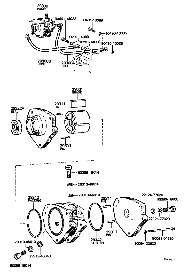  LAND CRUISER 40 50 |  VACUUM PUMP