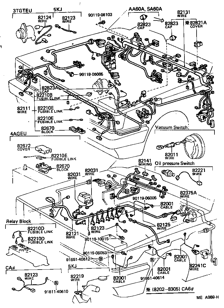  CARINA FR |  WIRING CLAMP