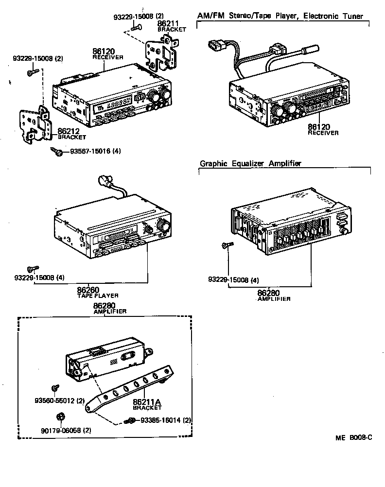  CARINA FR |  RADIO RECEIVER AMPLIFIER CONDENSER