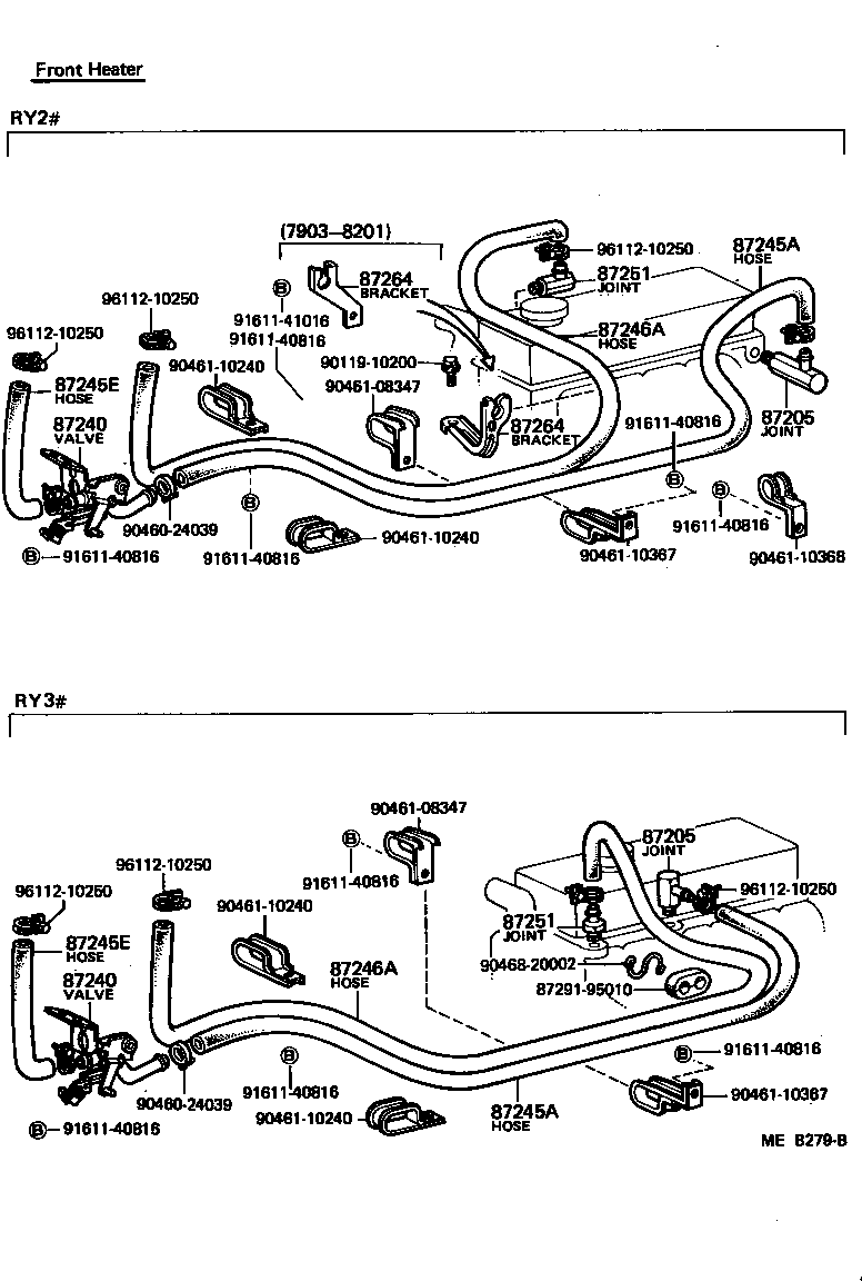  TOYOACE |  HEATING AIR CONDITIONING WATER PIPING