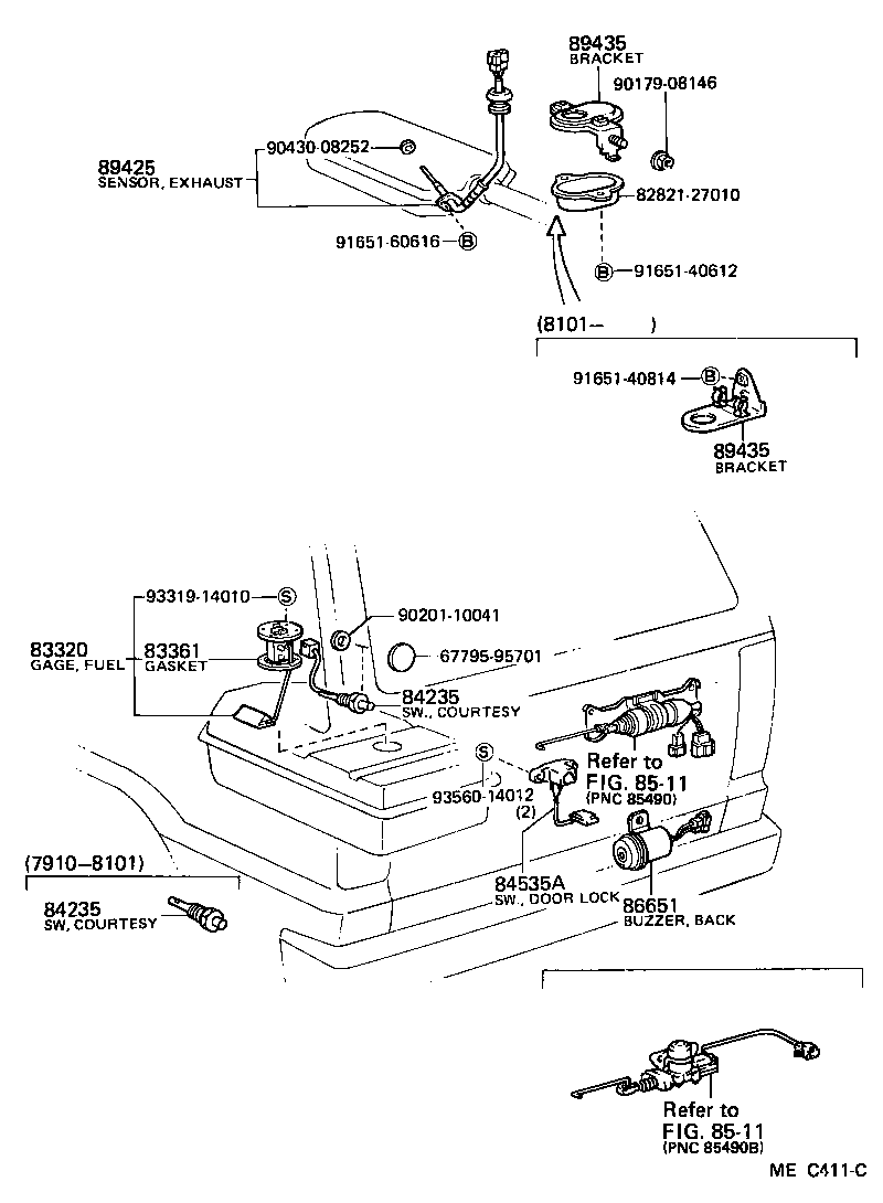  LITE TOWNACE TRUCK |  SWITCH RELAY COMPUTER