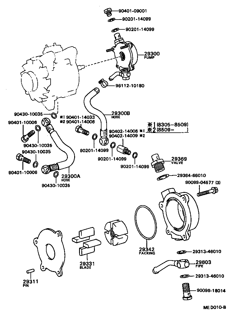  COROLLA |  VACUUM PUMP