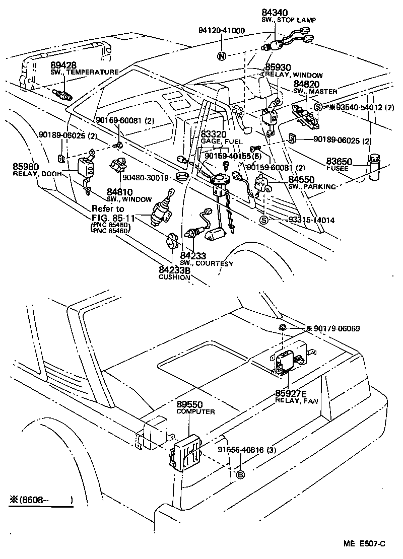  MR2 |  SWITCH RELAY COMPUTER