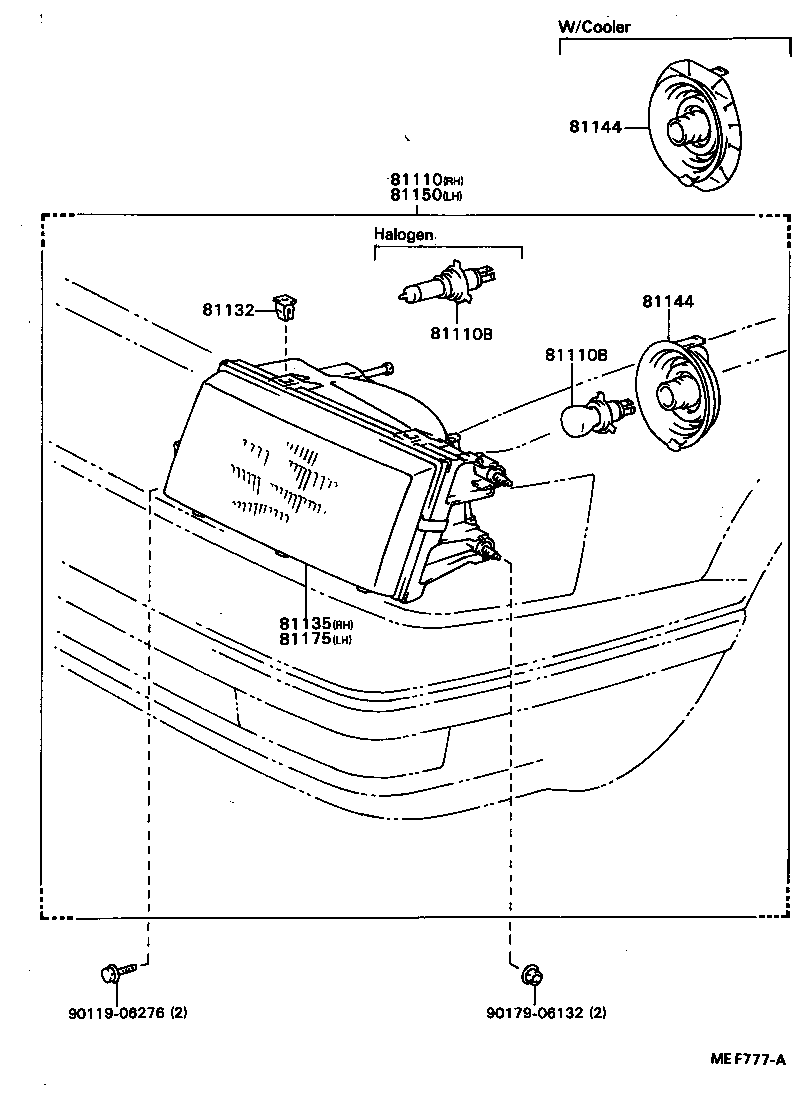  COROLLA |  HEADLAMP