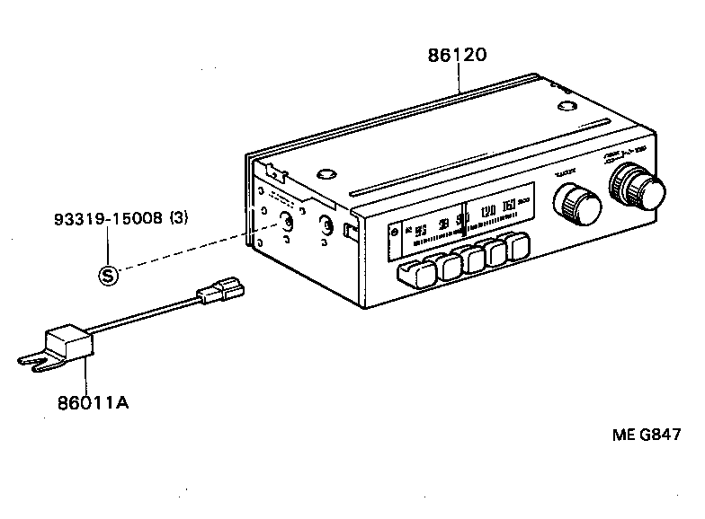  DYNA TOYOACE QUICK |  RADIO RECEIVER AMPLIFIER CONDENSER