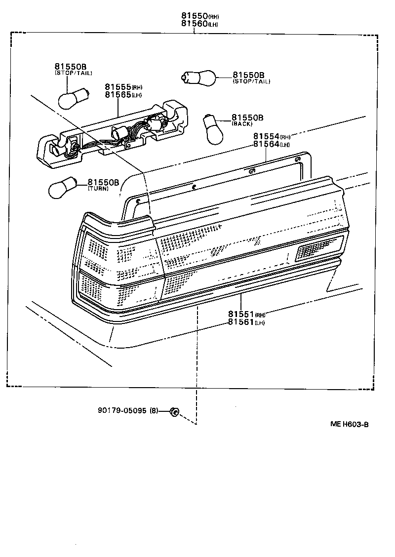  MARK 2 |  REAR COMBINATION LAMP