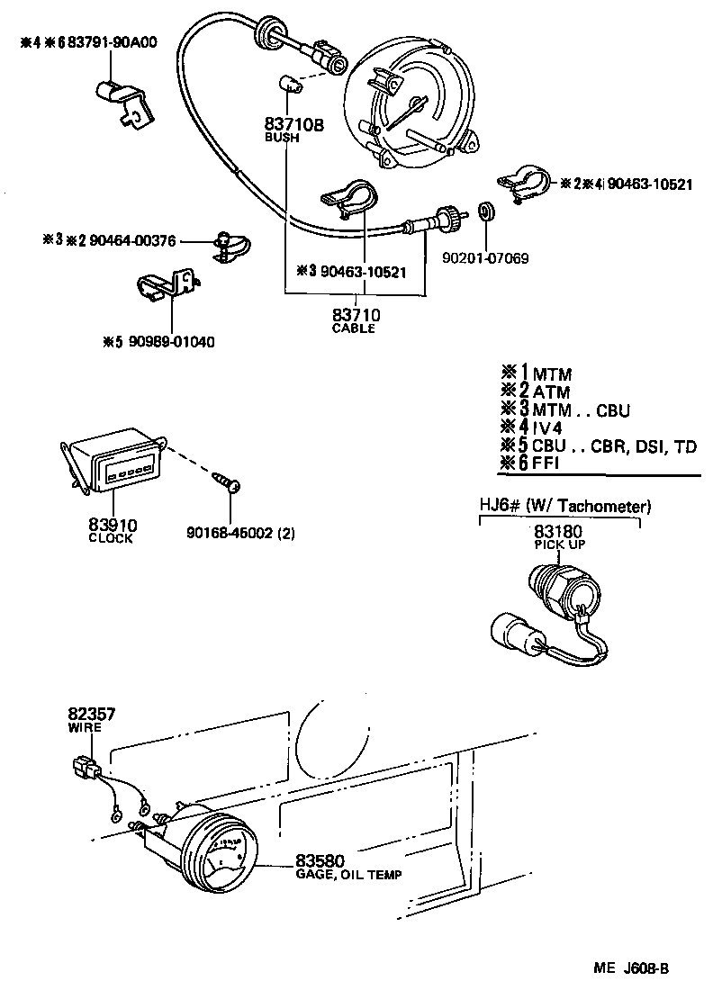  LAND CRUISER VAN |  METER