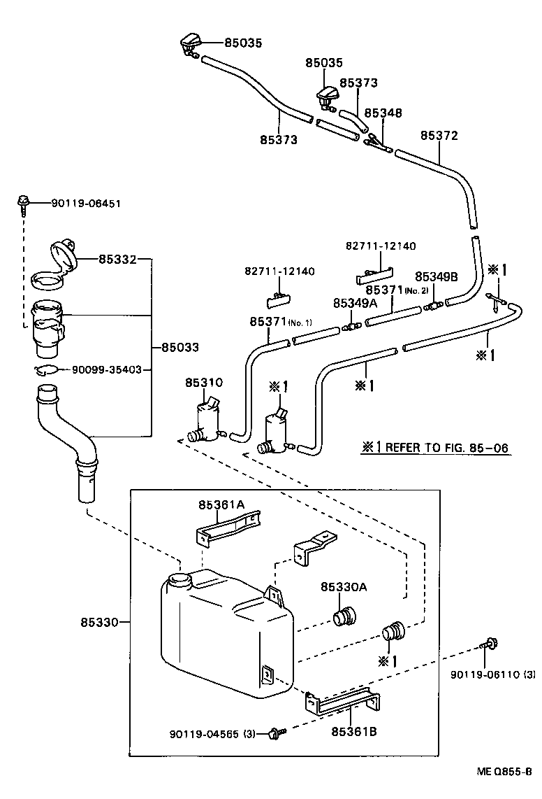  CHASER |  WINDSHIELD WASHER