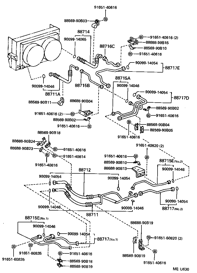  COASTER |  HEATING AIR CONDITIONING COOLER PIPING