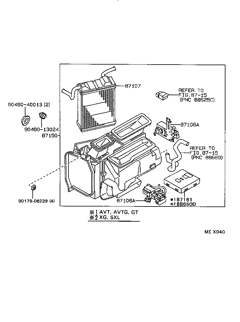  CHASER |  HEATING AIR CONDITIONING HEATER UNIT BLOWER