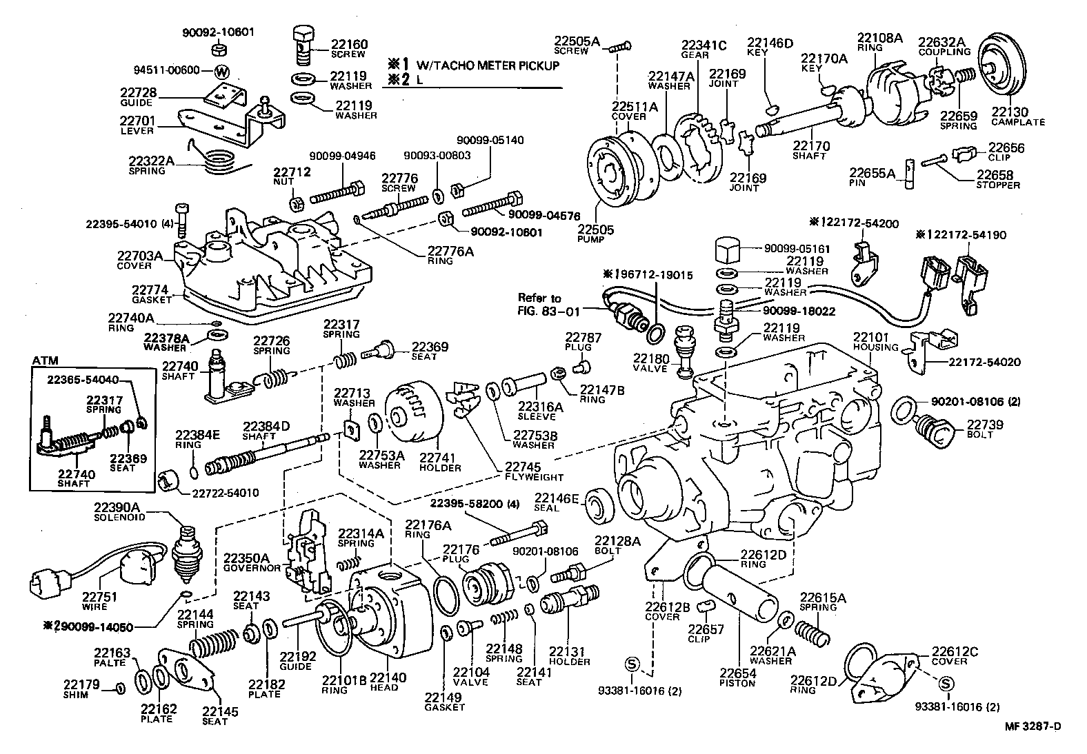  HILUX |  INJECTION PUMP BODY