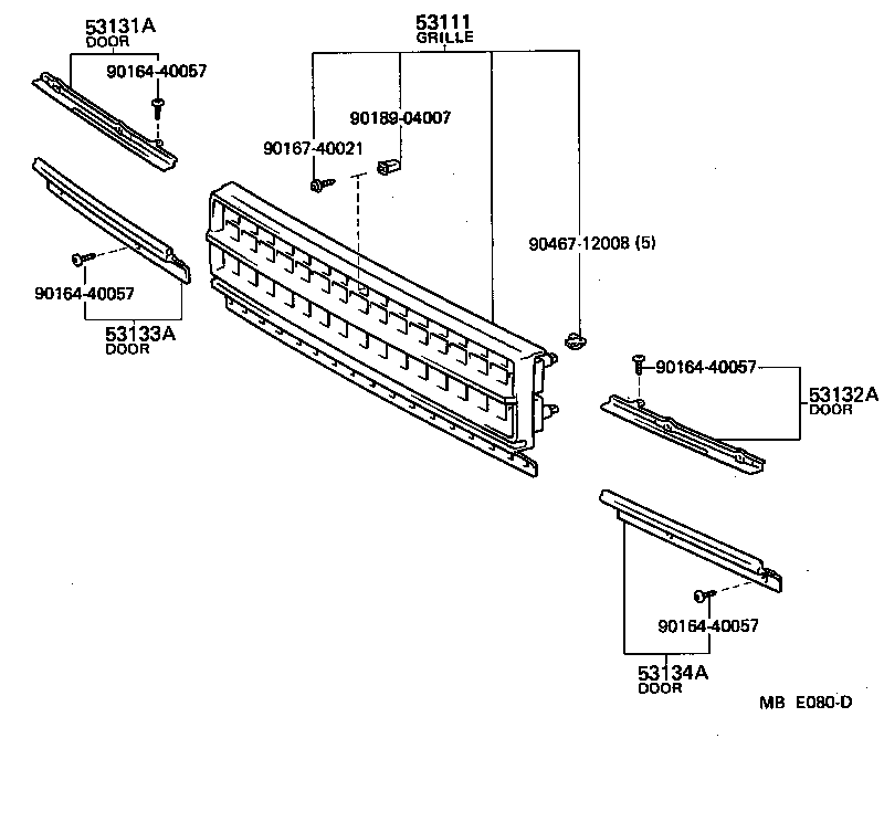  CRESTA |  RADIATOR GRILLE