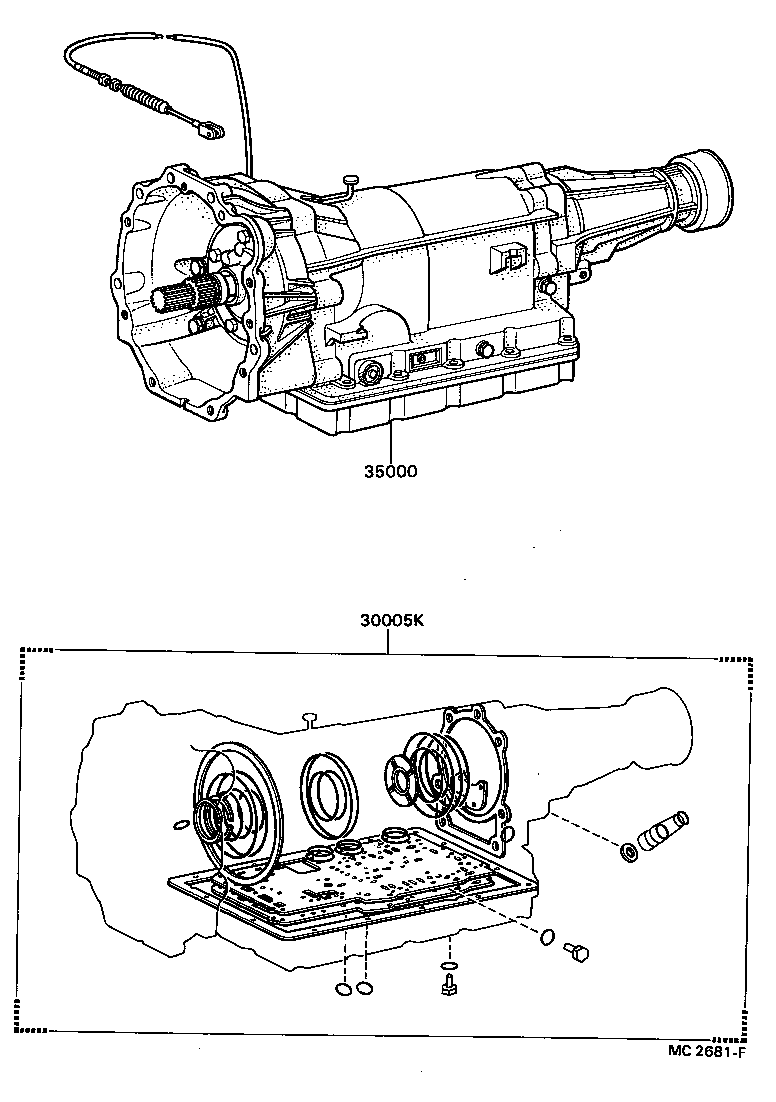  CRESTA |  TRANSAXLE OR TRANSMISSION ASSY GASKET KIT ATM