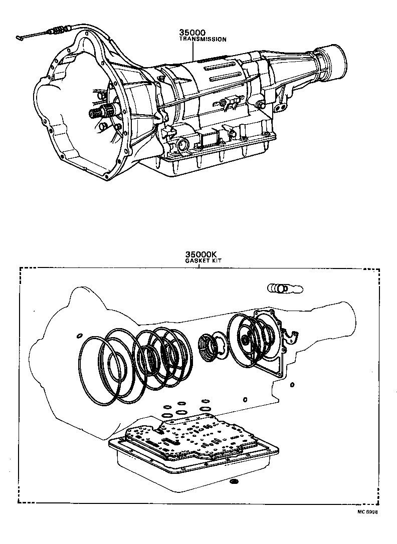  CENTURY |  TRANSAXLE OR TRANSMISSION ASSY GASKET KIT ATM