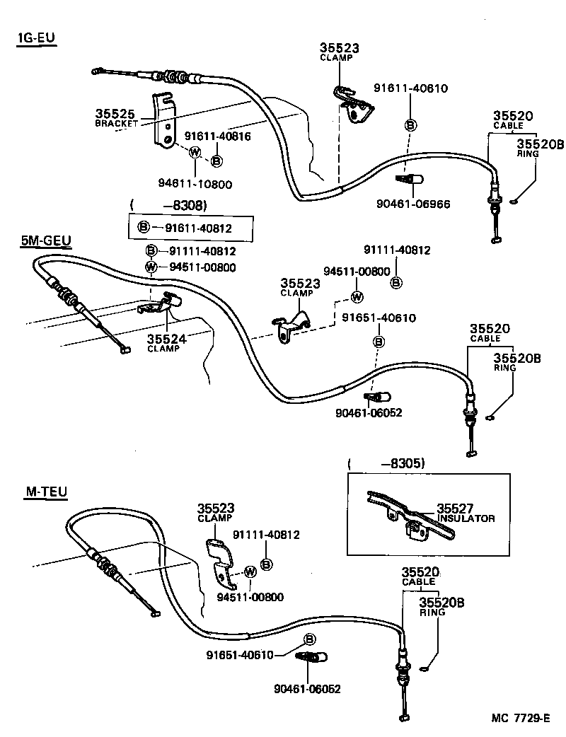  CELICA |  THROTTLE LINK VALVE LEVER ATM