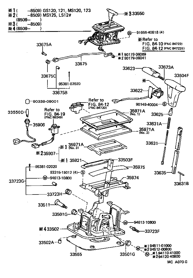  CROWN |  SHIFT LEVER RETAINER