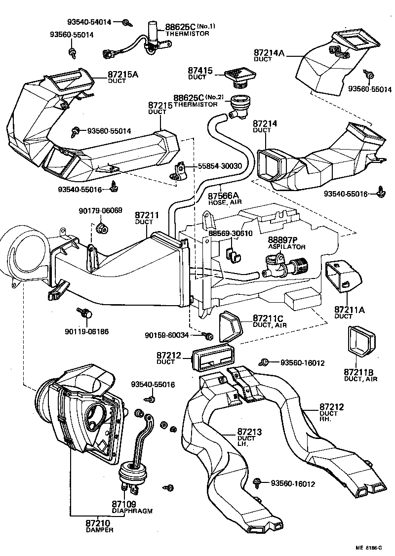 toyota crown ms112 parts #3