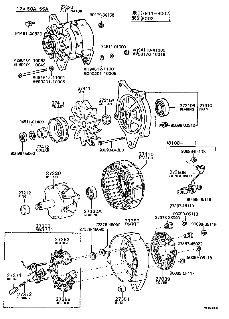  COASTER |  ALTERNATOR