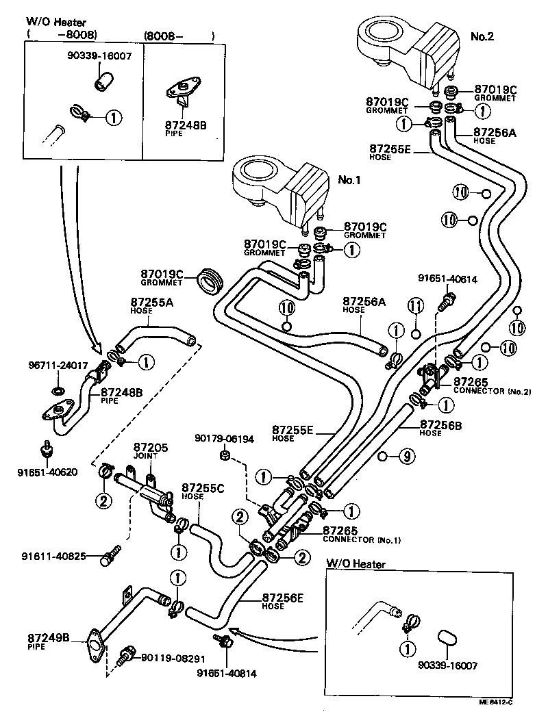  COASTER |  HEATING AIR CONDITIONING WATER PIPING