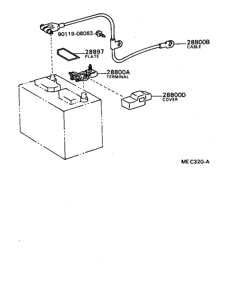  CENTURY |  BATTERY BATTERY CABLE