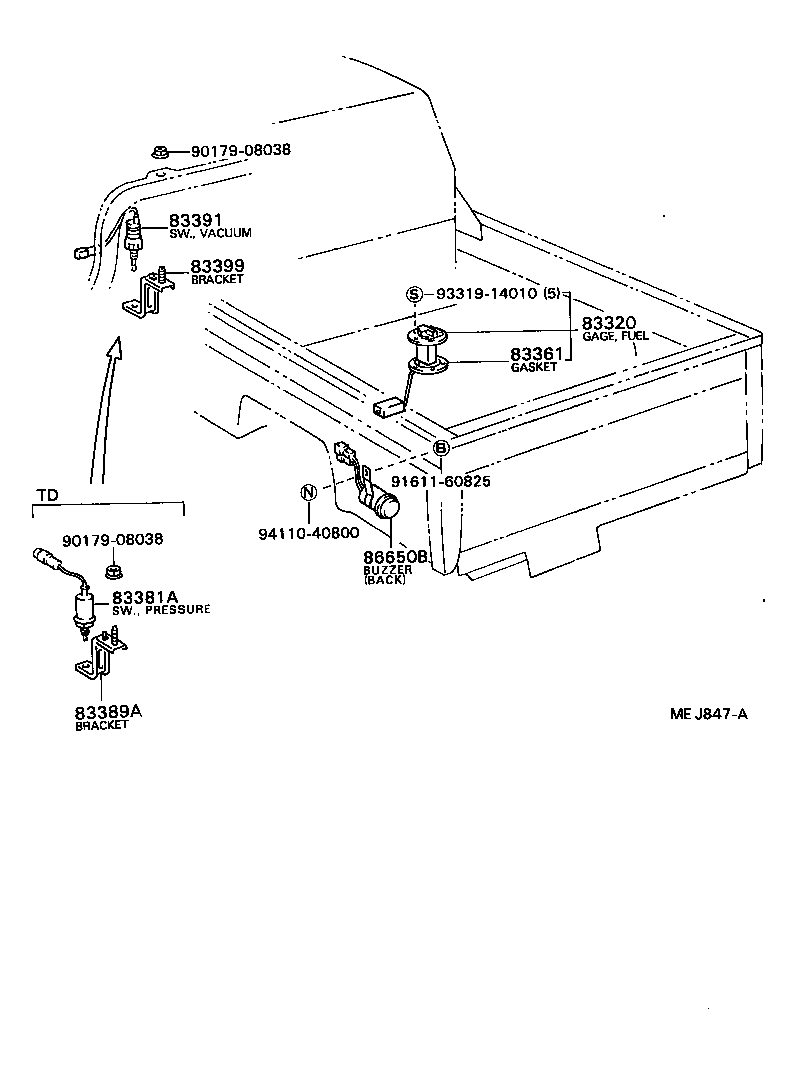  DYNA TOYOACE |  SWITCH RELAY COMPUTER