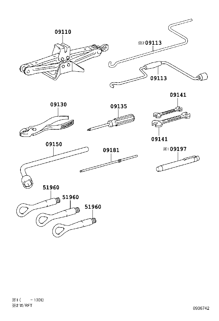  LS600HL |  STANDARD TOOL