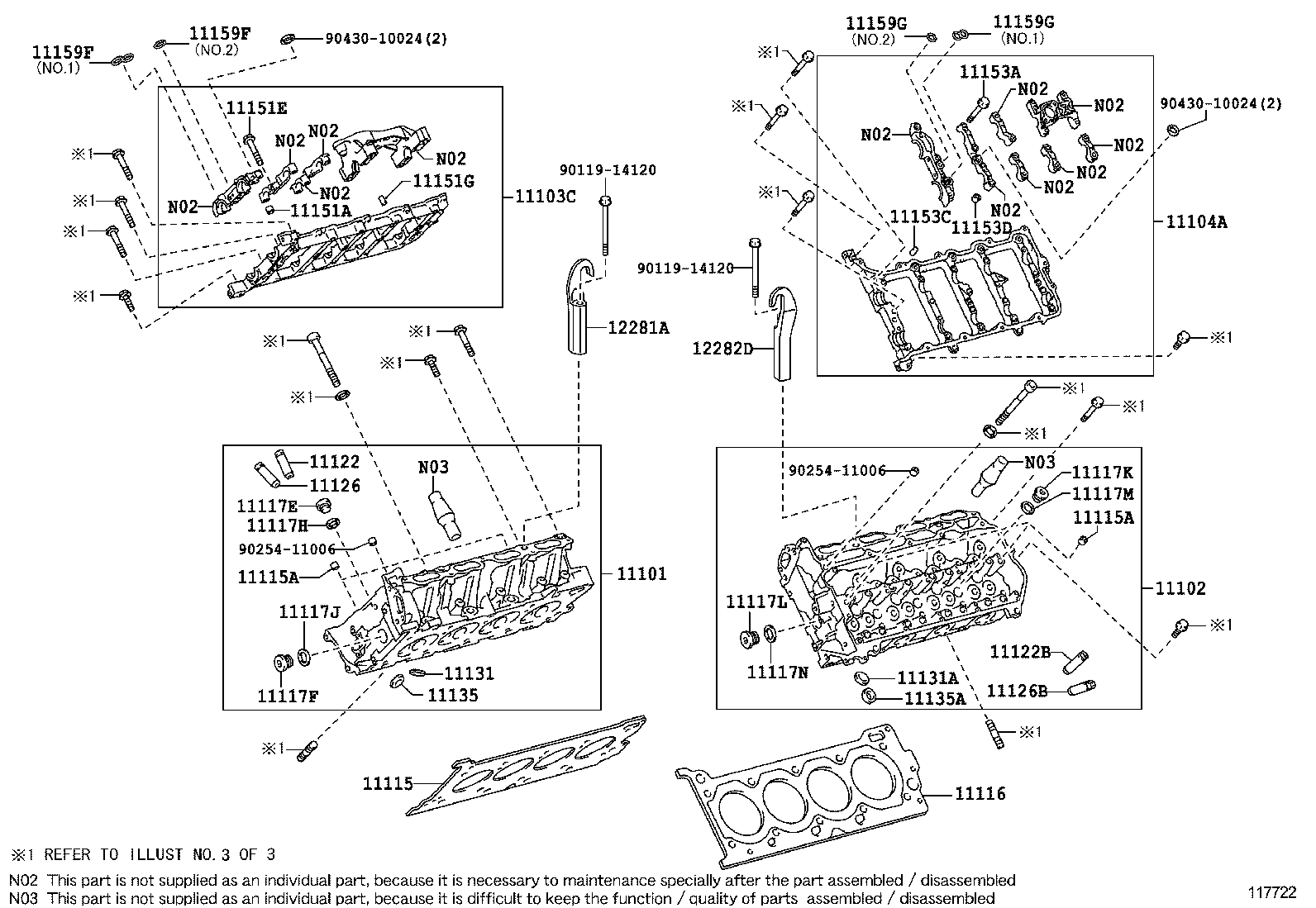  LS600HL |  CYLINDER HEAD