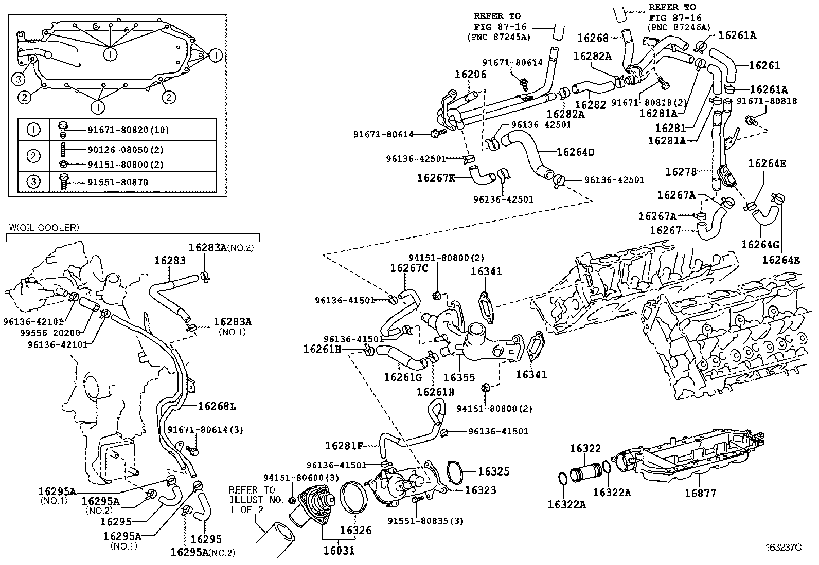  LX570 |  RADIATOR WATER OUTLET