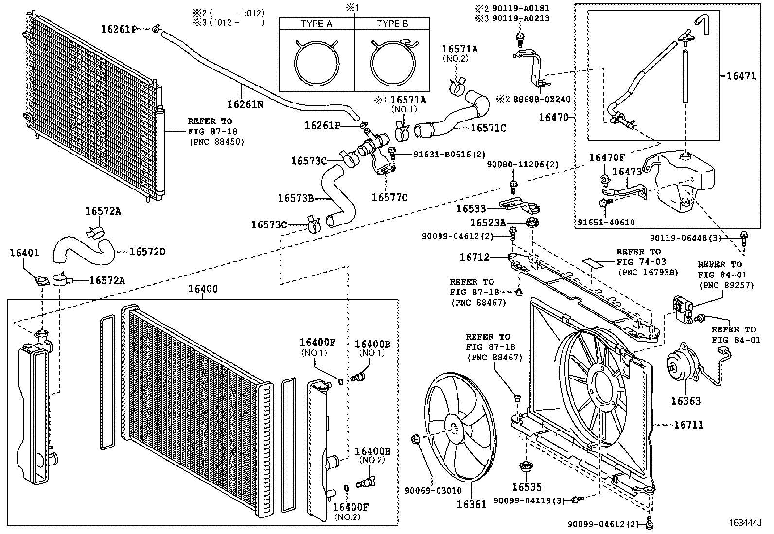  MATRIX |  RADIATOR WATER OUTLET