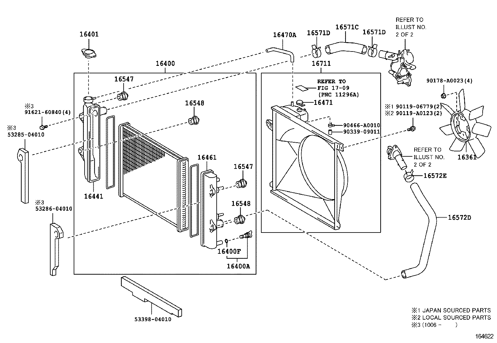  TACOMA |  RADIATOR WATER OUTLET