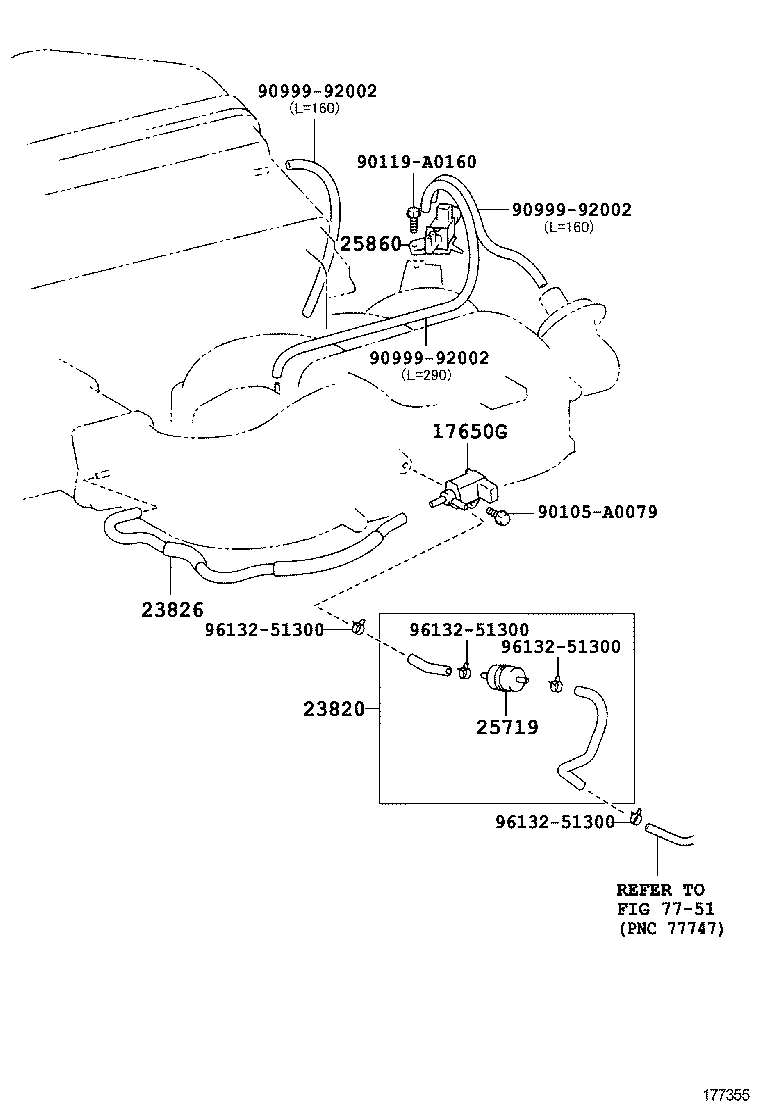  TACOMA |  VACUUM PIPING