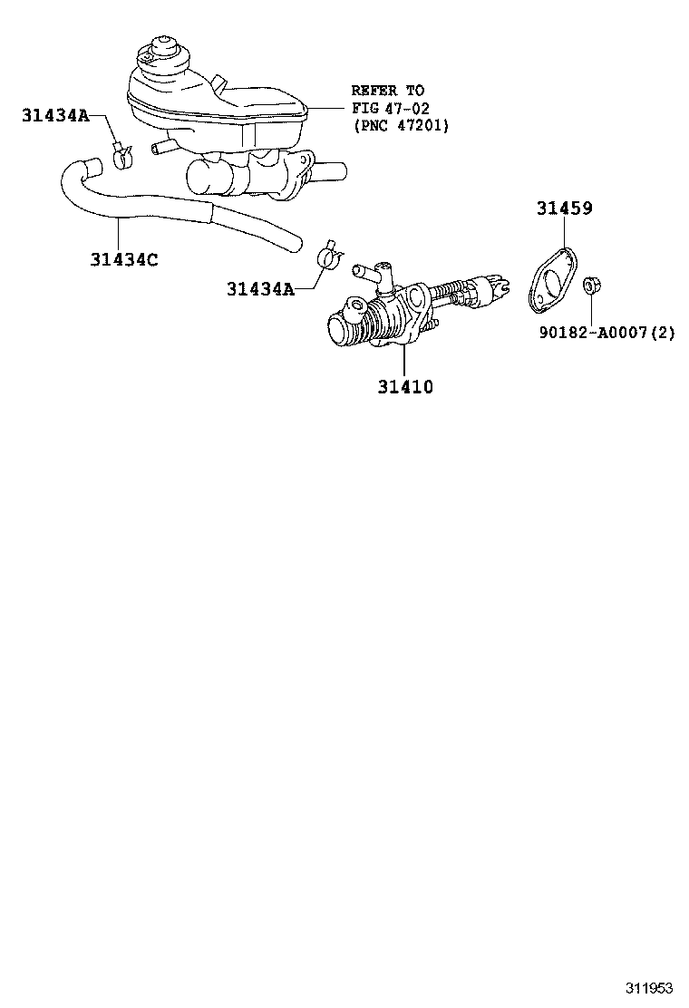  MATRIX |  CLUTCH MASTER CYLINDER