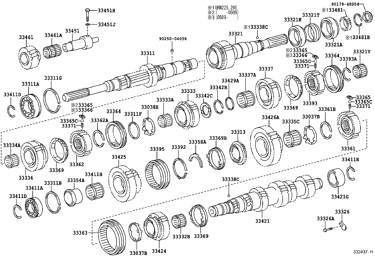  TACOMA |  TRANSMISSION GEAR MTM