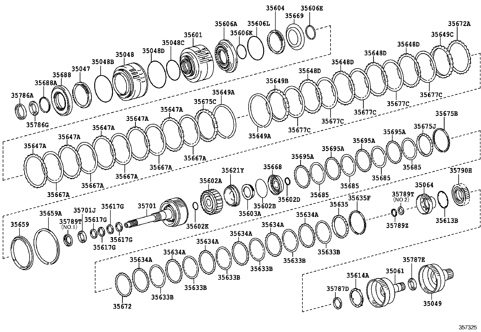  LX570 |  BRAKE BAND MULTIPLE DISC CLUTCH ATM