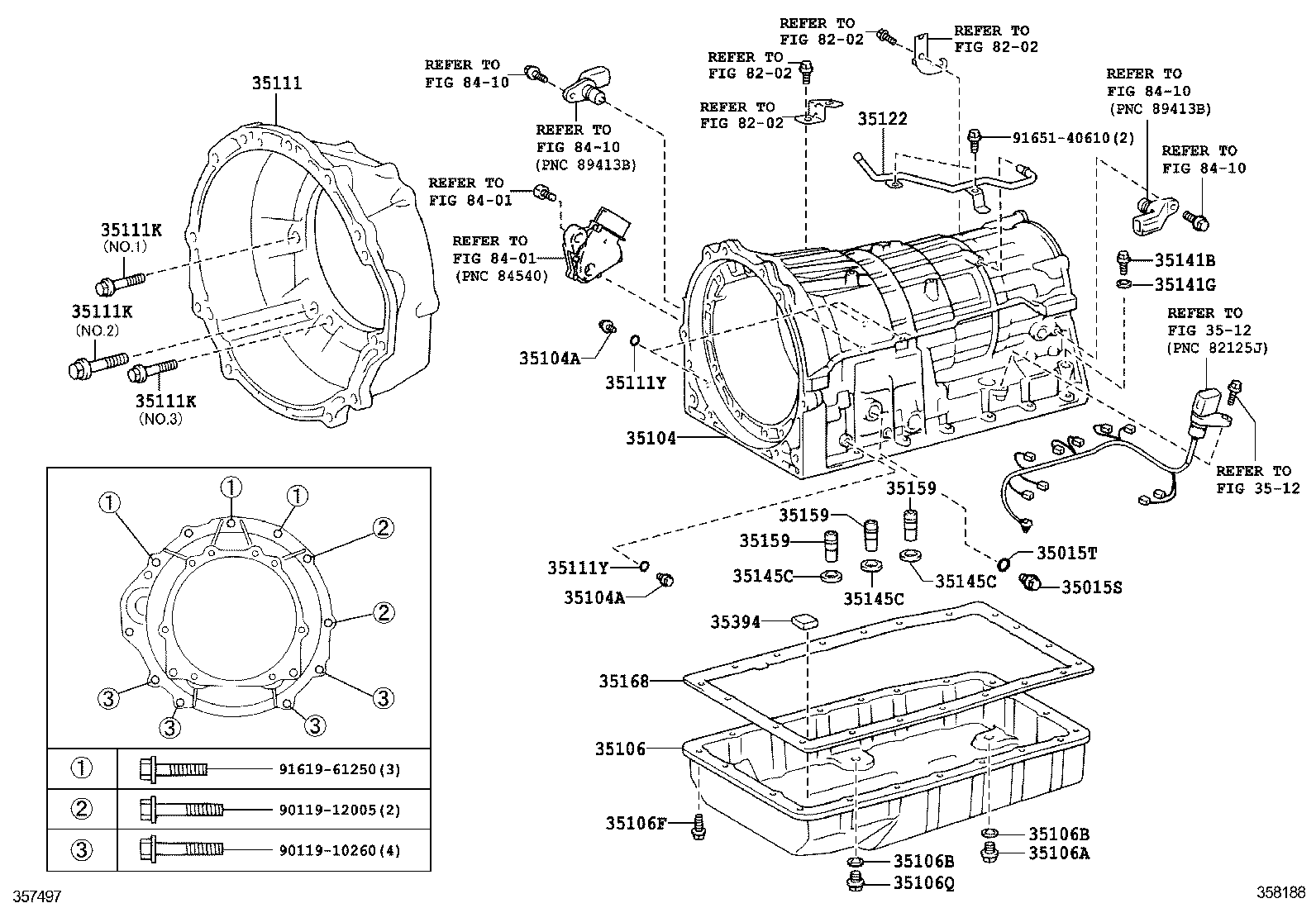  GS250 350 450H |  TRANSMISSION CASE OIL PAN ATM