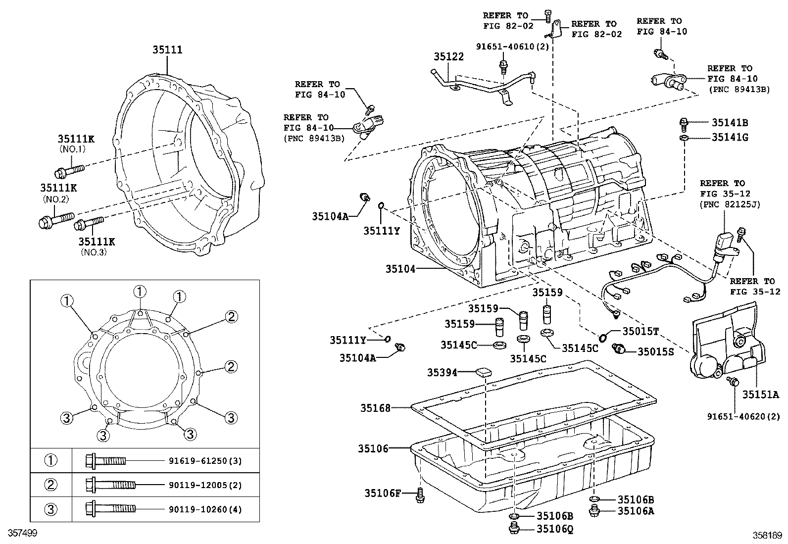  GS250 350 450H |  TRANSMISSION CASE OIL PAN ATM