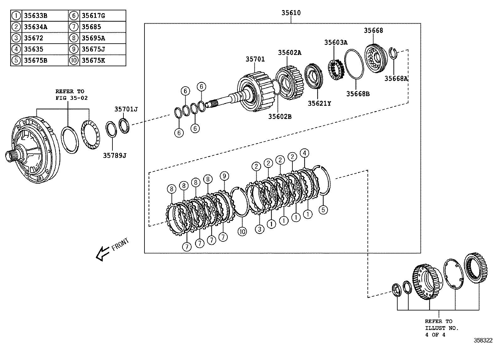  SCION FR S |  BRAKE BAND MULTIPLE DISC CLUTCH ATM