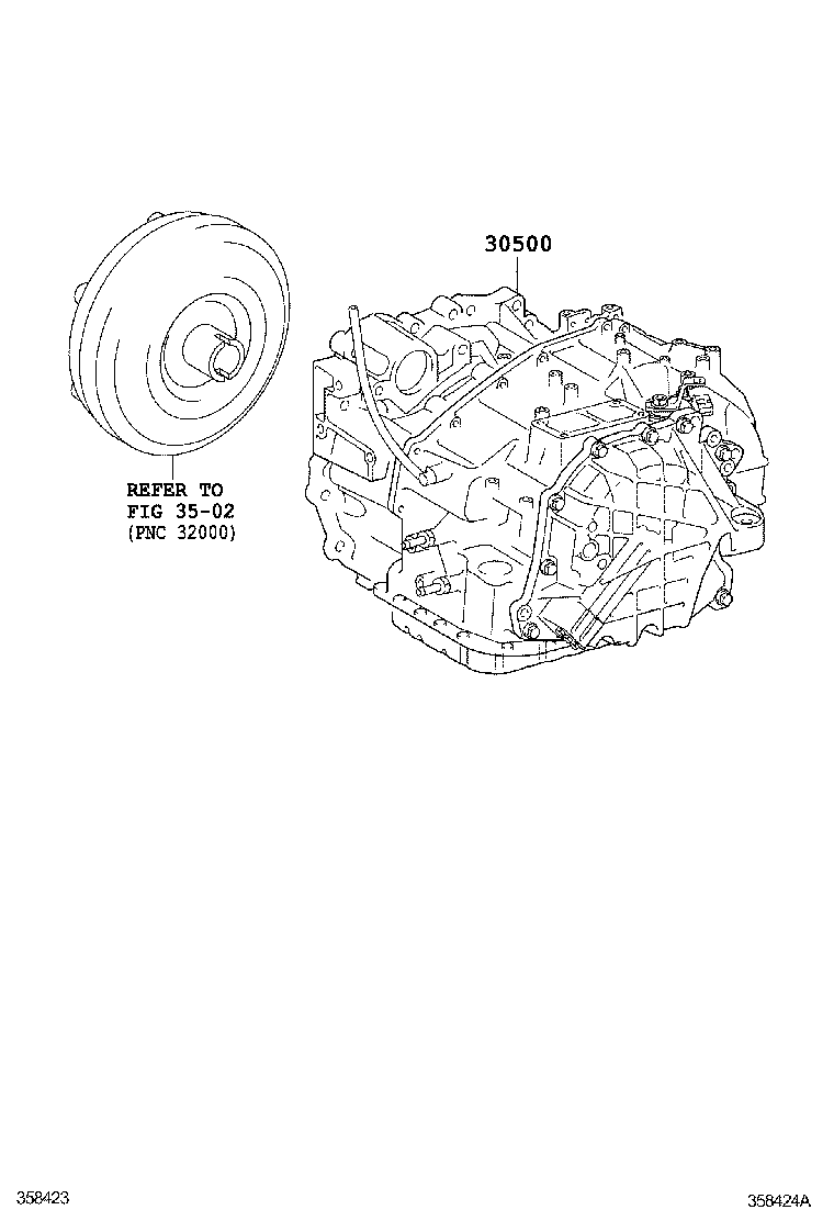  ES250 350 300H |  TRANSAXLE OR TRANSMISSION ASSY GASKET KIT ATM