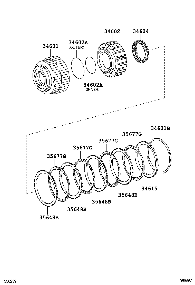  IS250 350 |  OVERDRIVE GEAR ATM