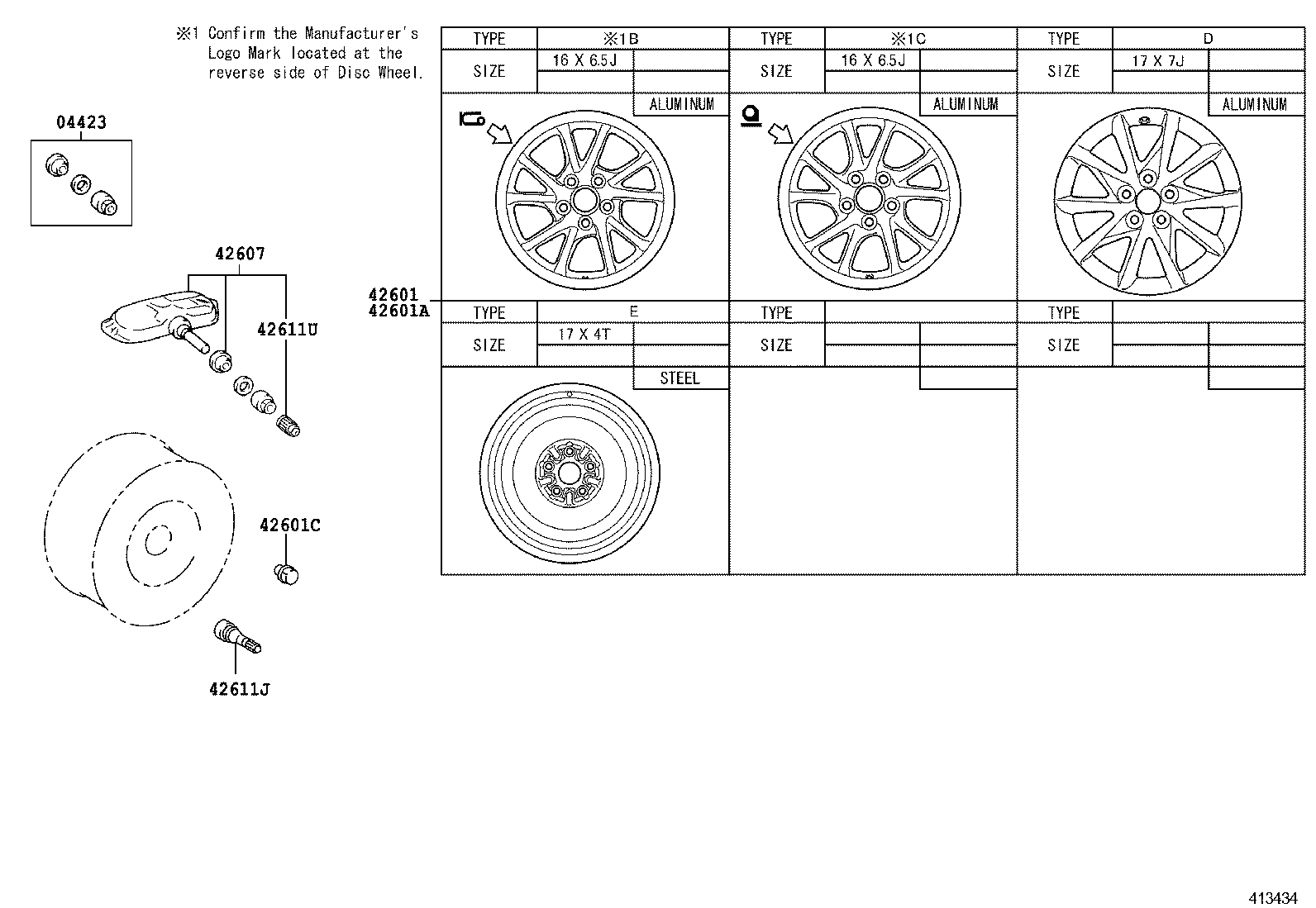  PRIUS V |  DISC WHEEL WHEEL CAP