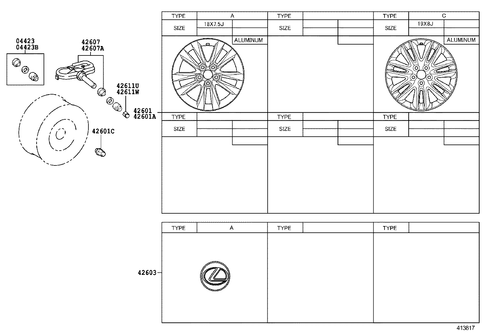  LS600HL |  DISC WHEEL WHEEL CAP