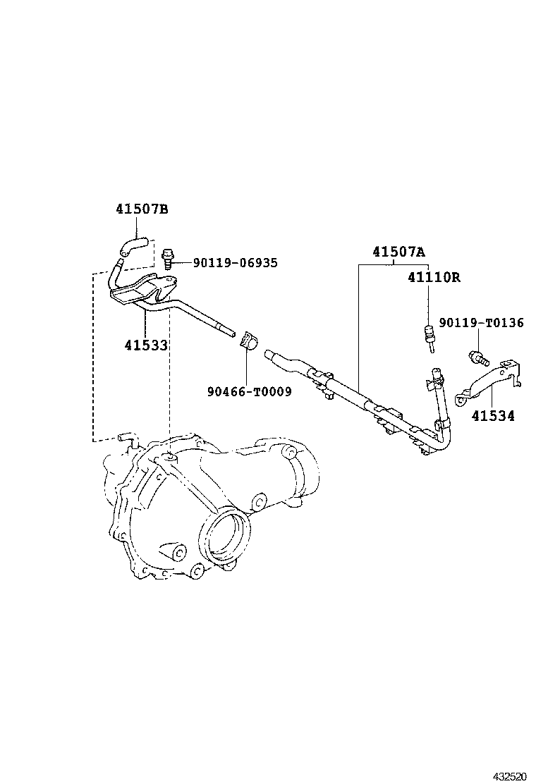  HILUX |  FRONT AXLE HOUSING DIFFERENTIAL