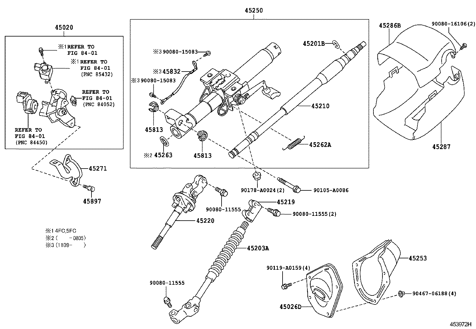  TACOMA |  STEERING COLUMN SHAFT